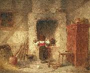 Anders Gustaf Koskull Household Work oil painting artist